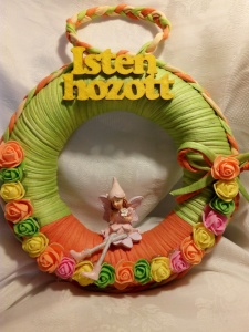 Kopogtat&oacute; z&ouml;ld-narancs